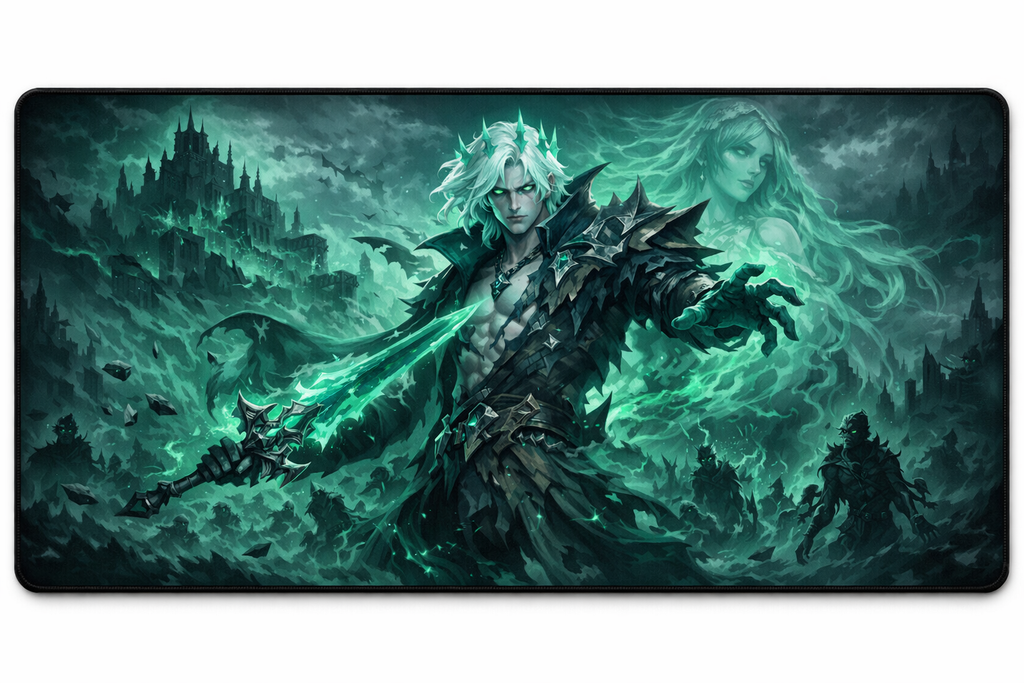 Viego Gaming Mouse Pad, Gifts for League of Legends fans, Gaming Desk Mat, LoL
