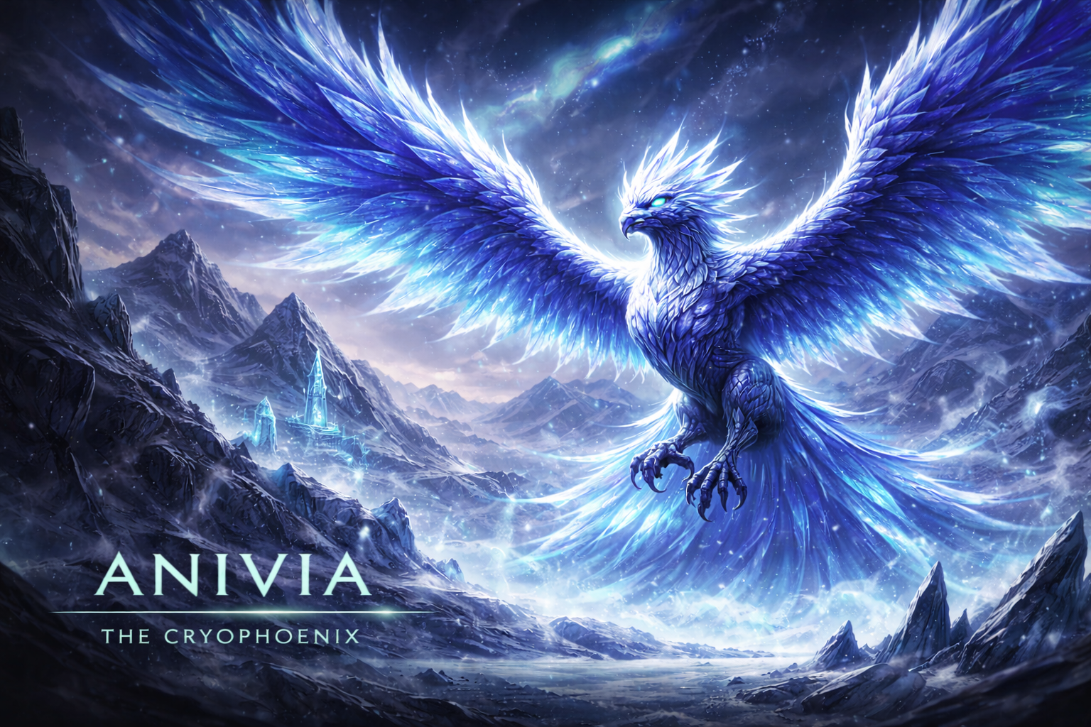 Anivia Gaming Mouse Pad, Gifts for League of Legends fans, Gaming Desk Mat, LoL