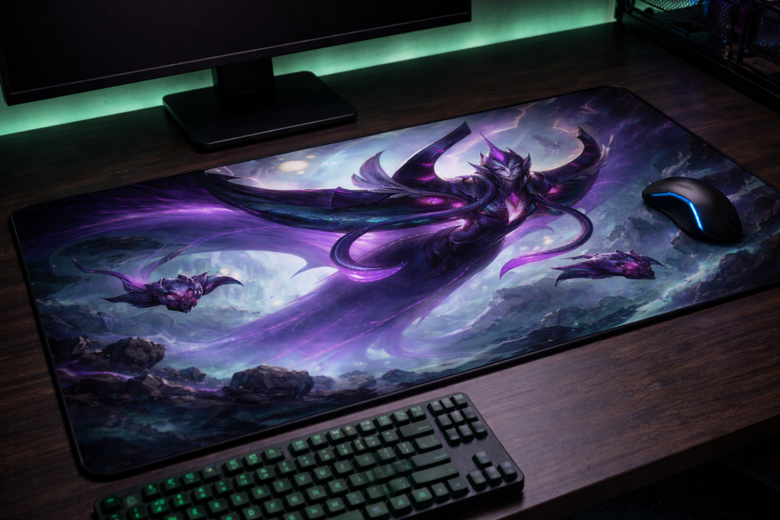 BEL'VETH Gaming Mouse Pad, Gifts for League of Legends fans, Gaming Desk Mat, LoL
