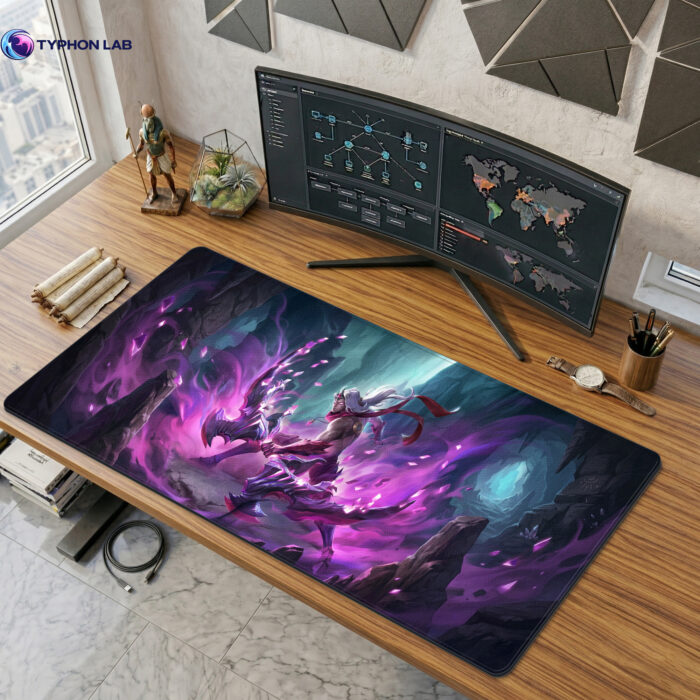 Varus Void Energy Desk Mat – Extended Gaming Desk Pad