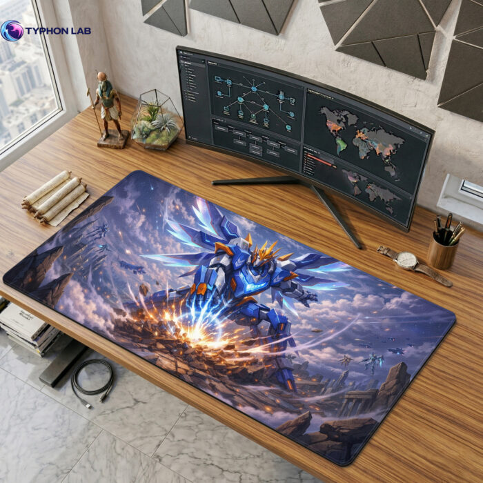 Galio Aegis Frame Gaming Mouse Pad, Desk Mat for Keyboard