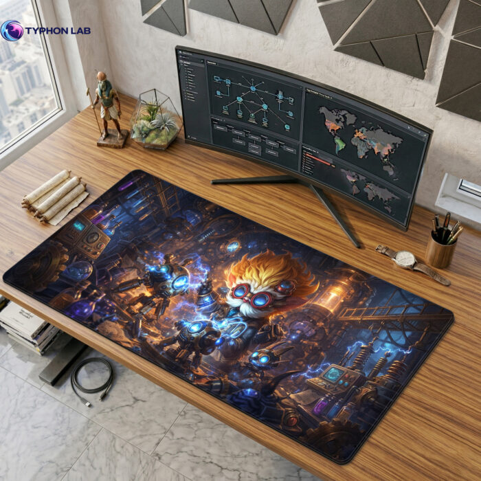 Heimerdinger Steampunk Lab Gaming Mouse Pad
