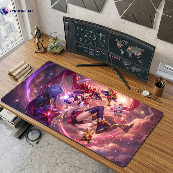 Jinx Mouse Pad – Magical Chaos Scene