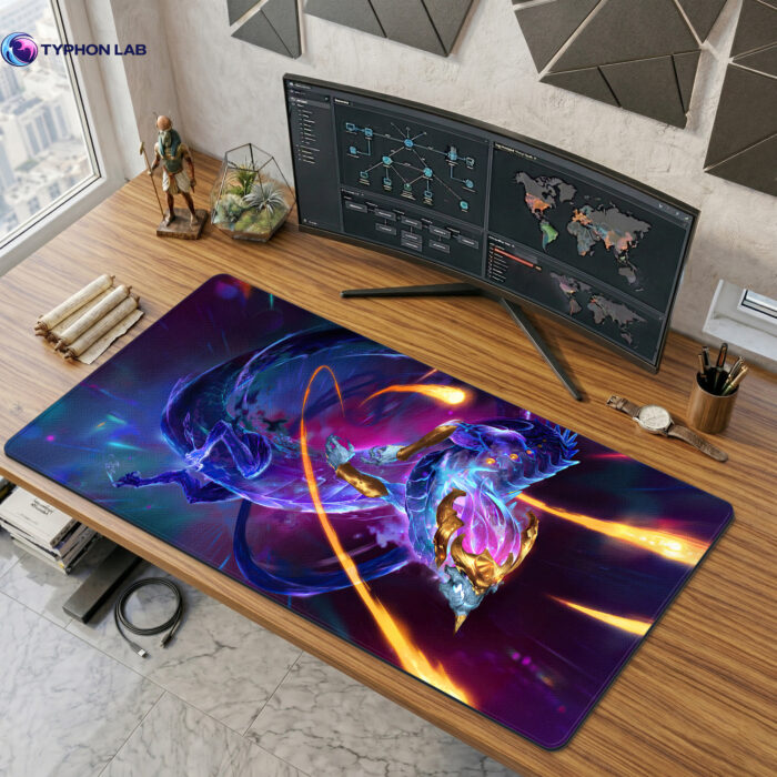 Aurelion Sol Cosmic Dragon Desk Mat
