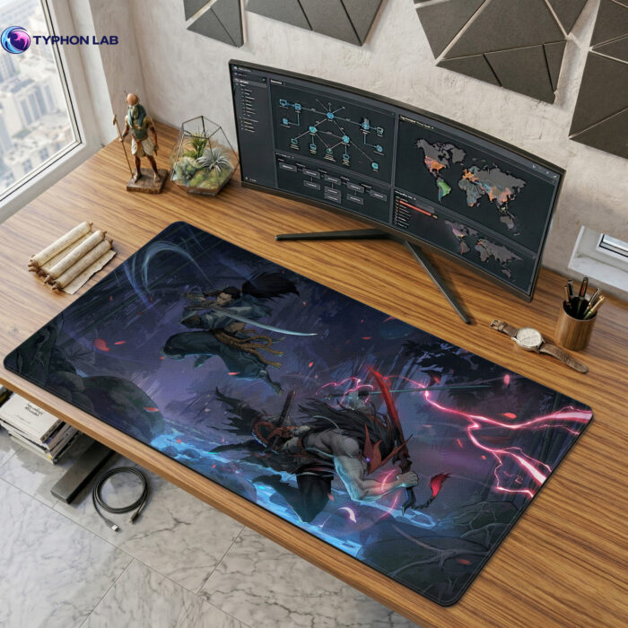 Yasuo Yone Extended Desk Mat – Rival Blades Art