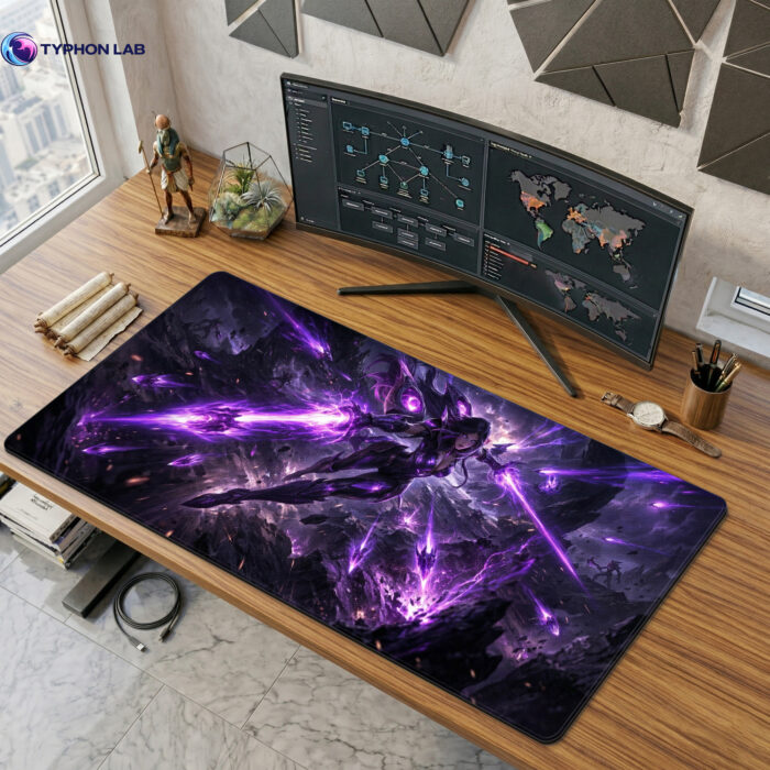 Kai’Sa Void Huntress GamingDesk Mat Gifts fans Legend of Legend
