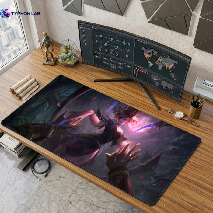 Evelynn Dark Seduction Desk Mat