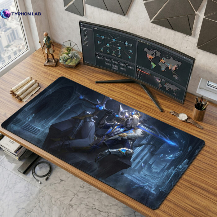 Viego Frost Throne Desk Mat - Mouse Pad for Gamers