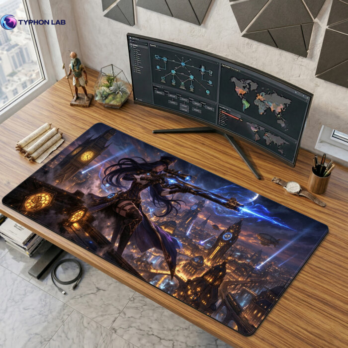 Piltover Sniper Caitlyn Gaming Mouse Pad Desk Pad