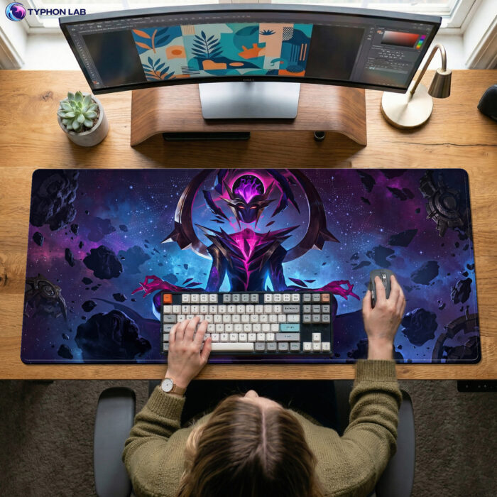 Alternative view of Karma Celestial Balance Gaming Desk Mat