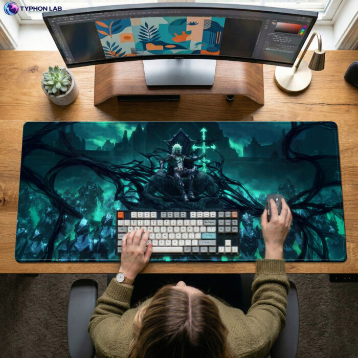 Alternative view of Viego Ruined King’s Desk Mat For Gamer