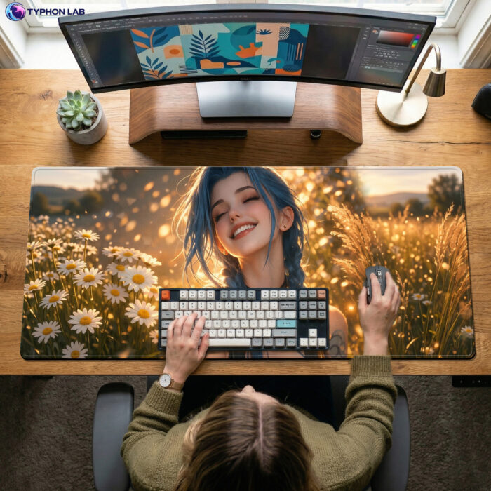 Alternative view of Jinx Soft Daisy Meadow Mouse Pad