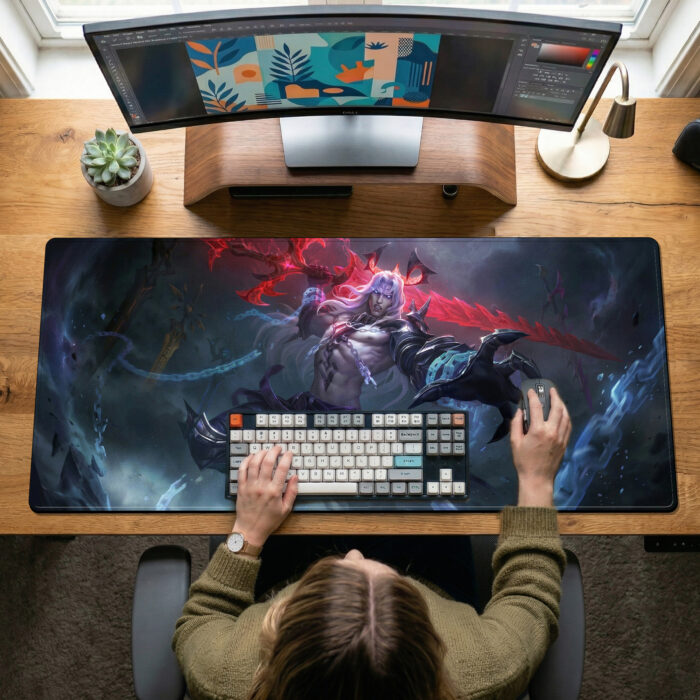 Alternative view of Viego Mouse Pad – Ruined Blade Scene