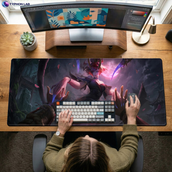 Alternative view of Evelynn Dark Seduction Desk Mat