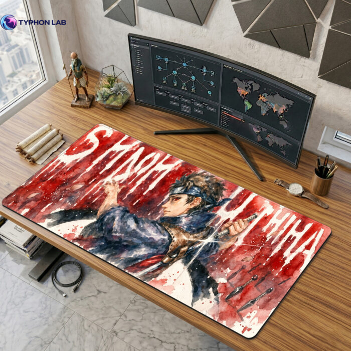 Shisui Scarlet Mirage Gaming Mouse Pad Desk Mat