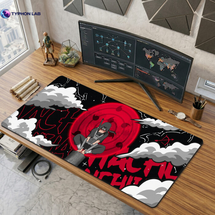 Itachi Mangekyo Night Shinobi Gaming Mouse Pad